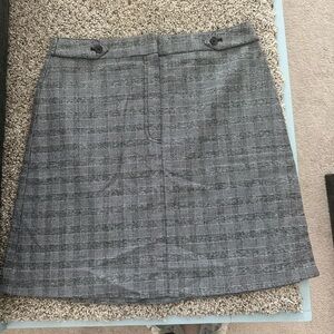 Plaid work skirt